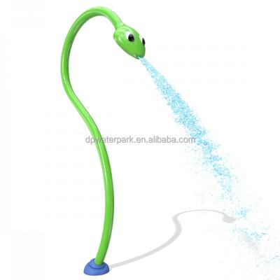 China Outdoor Water Park Splash Guard Aqua Play Equipment 304 Stainless Steel Snake Spray Sea Snake Sprinkler for sale