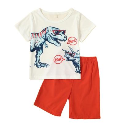 China Wholesale Formal Summer Slim Children's Clothing Baby Boy Kids Clothing Sets for sale