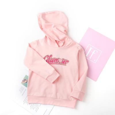 China Pink Anti-Shrink Accept Wholesale Custom Printing Warm Comfy Sweatshirt Kid Hoodie for sale