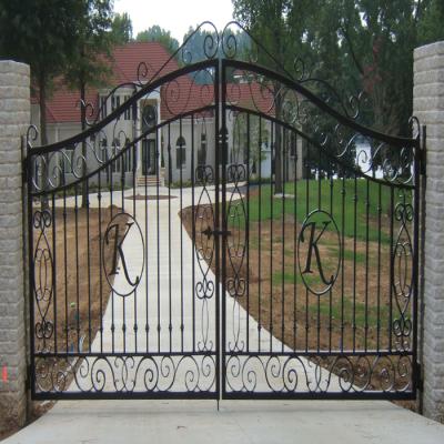 China Factory supply waterproof antirust sunscreen iron base track modern designs, iron gate gates for sale