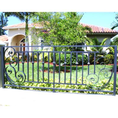 China Factory Price Easily Assembled Cheap Farm Fence , Simple Wrought Iron Fence for sale