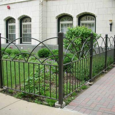 China Easily Assembled House And Garden Zinc Steel Fence , Used Aluminum Fence , Security Wrought Iron Fence for sale