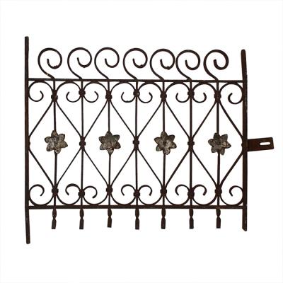 China OEM Factory Price Fixed Wrought Iron Window Grill Modern Design for sale