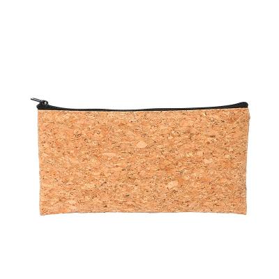 China Schools & Offices BSCI Office ISO Factory Cork Waterproof Cork Pencil Bag Custom Made Lightweight Eco-Friendly Pencil Bag for sale