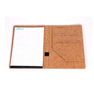 China Real Cork Cork Folder Eco-Friendly Wholesale Custom Cork Cork Folder Cork Folder Custom Made for sale