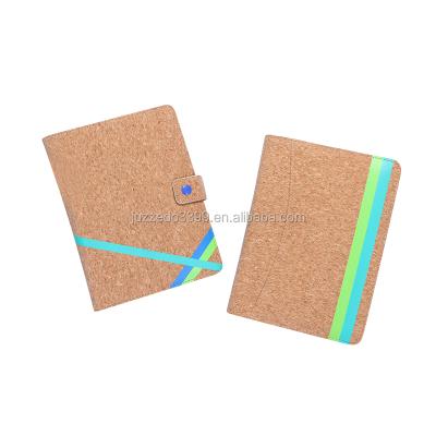 China China ODM eco-friendly custom cork folder/hard custom cork ring binder/menu pen notebook holder for sale