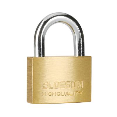 China High Security Application BC16 30mm Candado Wide Cylinder Lock Pad Candados European Style Lock Sets Economical Type Solid Brass Padlock for sale