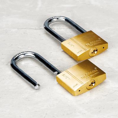 China Candado Locks Shackle Application 60mm Long Hardened Steel Padlock Candados Lock Protection High Quality Brass Padlock Heavy Duty Wide Padlock for sale