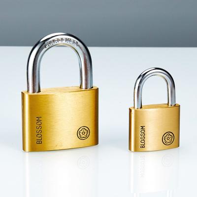 China High Quality Copper Candado Padlock Candados Padlock Application 30mm Double Lock Wide Para Prevent Brass Padlock for sale