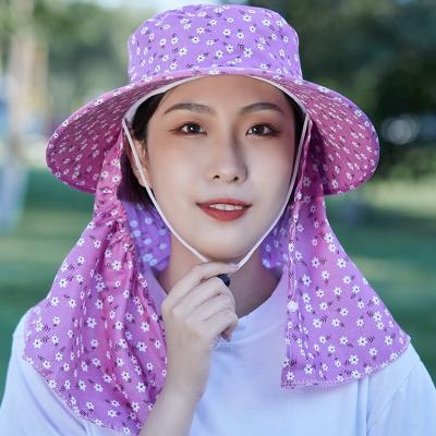 China breathable & 2022 new summer factory wide brim bucket hat Chinese wholesale farmer hats raincoat sun protection for sale