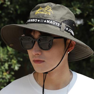 China Bucket Hat Sun Protection Hat Cheap Fashion Custom Solid Black Colors Mask Mens Bucket Hats Cap for sale