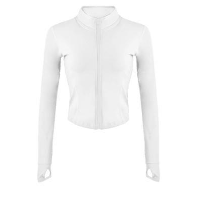 China Yoga Sportswear Women Workout Fitness Suit Sports Long Sleeve Breathable Tracksuit Jacket for sale