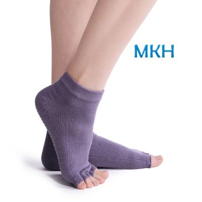 China Breathable Open Grippy Slip Non Sticky Grip Yoga Socks For Women for sale