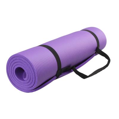 China Fashion Design NBR Non-slip Washable Yoga Mat for sale