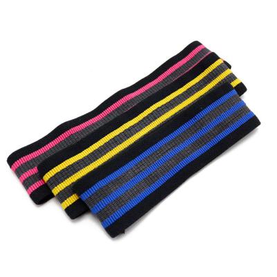 China eco-friendly & Safe Fabric Non Slip Hip Bands For Booty Resistance Workout for sale