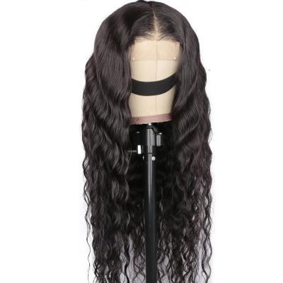 China Deep Wave Loose Malaysian Deep Wave Wig 4x4 Hd 30 Inch Lace Front Transparent Wigs For Women Hair Wigs for sale