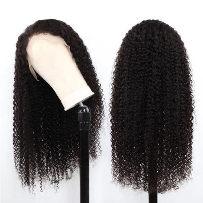 China Curly Kinky Curly Transparent Lace Closure Wigs For Women 30 Inch Hair Malaysian Wig 6x6 Lace Closure kinkycurly for sale