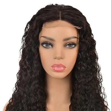 China HD Transparent Water Wave 6x6 Lace Closure Wigs For Women 30 Inch Malaysian Hair Wig 6x6 Lace Closure for sale