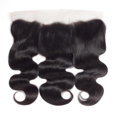 China Free Sample 13*4 Body Wave Frontal Body Wave Hair Bundles Vendors Unprocessed Body Hair For Black Women Virgin Hair for sale