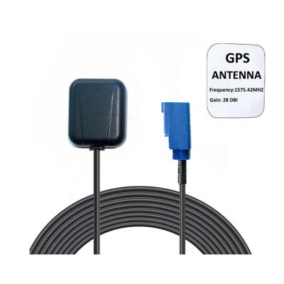 China Fakra Gps Active Antenna For VW Audi Chrysler Jeep Sat Nav Mfd2 Rns2 RNS-e 2 Microfarad Kingrf-TX-D33 for sale