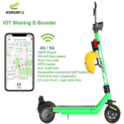 China Unisex Custom Japanese Scooters Freestyle Adult Sharing Electric Scooter Gps for sale