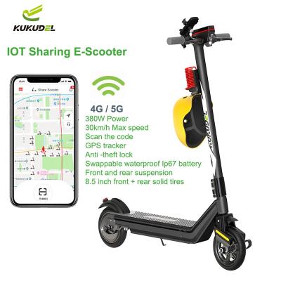 China Citycoco unisex battery self removable smart balancng electric scooter app share rental to share for sale