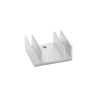 China Heat Sink High Quality Industrial Aluminum Profile heat sink dongguan with one hole for sale