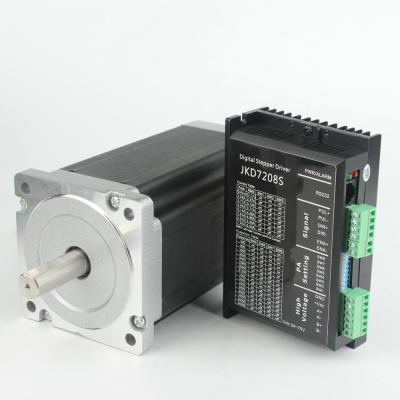 China NEMA 23 Two Phase Stepper Motor 100mm 3.0N.M With Driver Kit For CNC Machine JK57HS100-4204 for sale