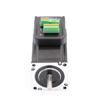 China NEMA 24 Integrated Closed Loop Stepper Motor 36v 3.0nm 2 Phase Hybrid Stepper Motor With 8*31mm Driver for sale