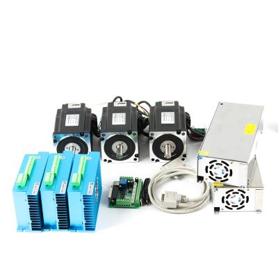 China CNC 3axis 12n.m Kit High Torque Nema 34 Closed Loop Stepper Motor Nema 34 Closed Loop Stepper Motor Kits for sale