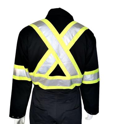 China Coveralls Made in American Heavy Duty Canvas Coveralls Winter Heavy Duty Canvas Coveralls China OEM Work Safety Reflective Winter Uniform for sale