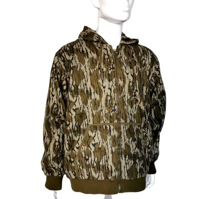 China Duck Canvas Fabric Quilted Custom Size US Service OEM Size Heavy Heavy Thicken Camouflage Anorak Jacket US Use High Quality More Work for sale