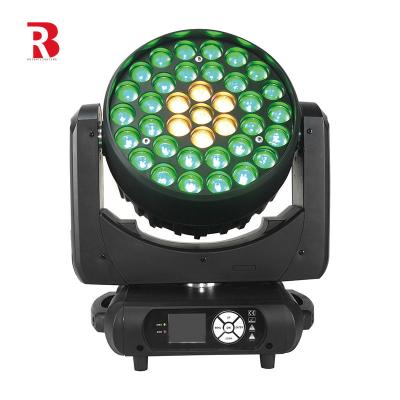 China LED Wash Moving Head Light RGBW Wash Beam manufactuer 4in1 higt performance for sale