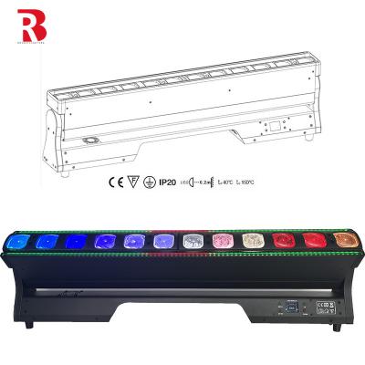 China 164*0,5w RGB 3in1 LED-balkbeam bewegende kop voor theaterproducties Te koop