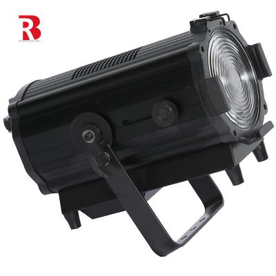 China 200W DMX512 Manual Zoom Alumínio Alumínio LED Fresnel Iluminação de palco 2/5CH à venda