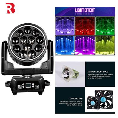 중국 DMX LED 이동 헤드 Beeye 스테이지 12pcs 40W RGBW 4in1 스테이지 쇼를위한 빛 판매용