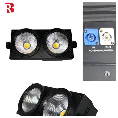 China Two Eyes Led Blinder Light 2x150w Cob Blinder Outdoor Waterproof 2 Eyes Audience Blinder for sale