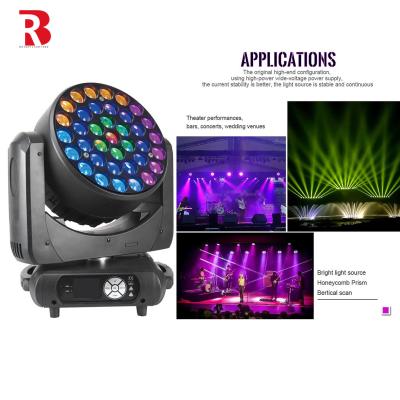 China Beam Moving Head Light RGBW  Led Stage Light For Wedding Club Night Club for sale