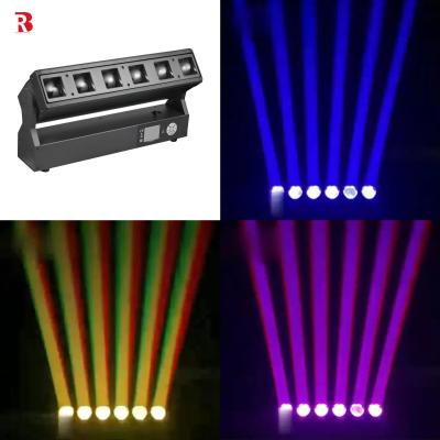 China Professional Dj Lights Disco Dj Equipment 6pcs 40w RGBW 4in1 Led Par Bar Stage Lighting for sale