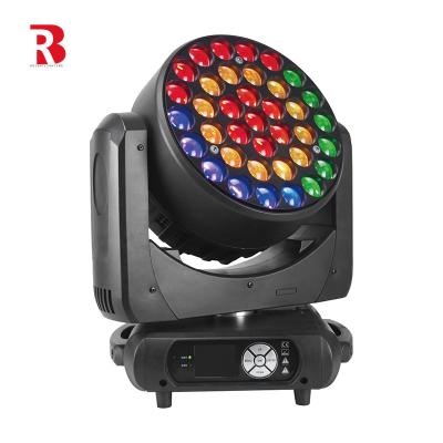 China Wash Zoom  Moving Head Wash Light LED RGBW 4in1 For Wedding Events for sale