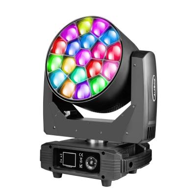 China Four-in-one LED Beam Moving Head Light Beeye RGBW Color Mixing Stage for sale