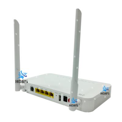 China Optical Terminal Ftth Zte Gpon Onu Ac 4ge+1tel+ 1usb 2.4G 5G Dual Band Wifi Ont Gpon Modem Zxhn F670L for sale