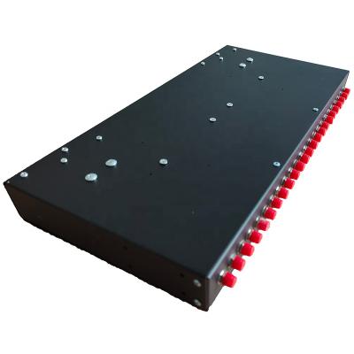 China FTTH Connect Drawer Type 19 Inch Rack Mount Loaded Sliding Fiber Optic Network Distribution View 24 Port Odf Patch Panel Empty for sale