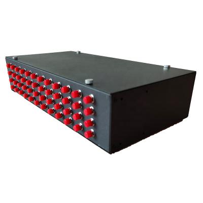 China FTTH Connect Ftth 12 24 48 Core Sc/fc/st/lc Odf Rack Mount Fiber Optic Splicing Patch Panels for sale