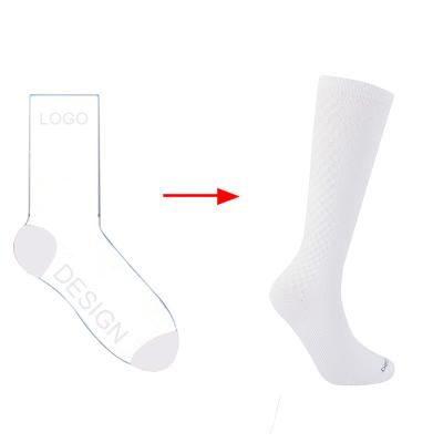 China Athletic Nylon Varicose Vein Stocking Relief Pain Sports High Running Knee Compression Socks for sale