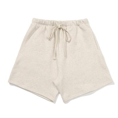 China Breathable BASICS KAREEM Unprinted Fleece Shorts Pants Loose Five Point Reling Floats OEM Factory Size Casual Pants Youth for sale