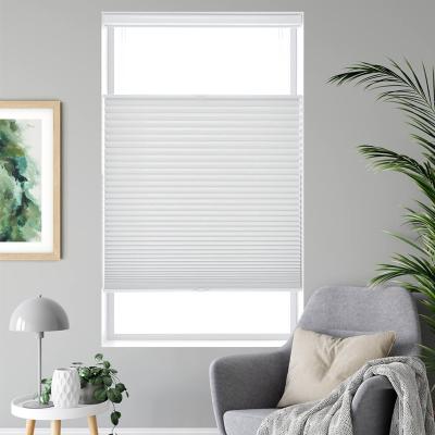 China CLASSIC Motorized Top Down and Day and Night Electric Cordless Bottom Up Honeycomb Blinds Auto Cellular Shades for sale