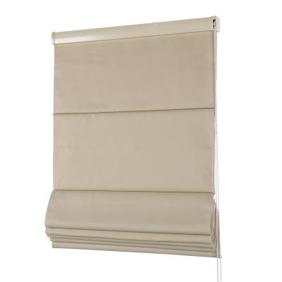 China ROMAN Roman Blinds Automatic Remote Curtain / Warm Keeping Cloth Blackout Chain for sale