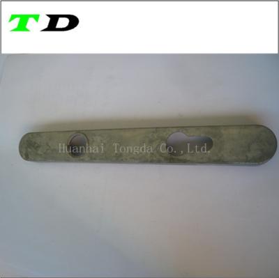 China High quality China Alu alloy door handle die casting part with blank surface for sale