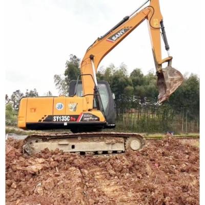 China Hydraulic Used Sany Excavator Second Hand Small Sany 135 Excavator for sale